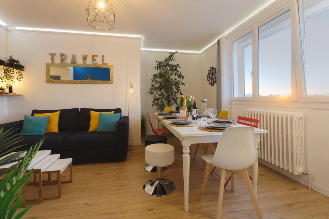 Smile Home-Nid Panoramique Vue Wow ! Spadeco - Loungezen - Terrasse Ensoleillee - Arrivee Autonome - Netflix - Emplacement Ideal - Lumineux - Renove A Neuf - Wifi Fibre - Montpellier Exterior foto