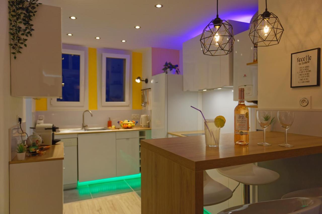 Smile Home-Nid Panoramique Vue Wow ! Spadeco - Loungezen - Terrasse Ensoleillee - Arrivee Autonome - Netflix - Emplacement Ideal - Lumineux - Renove A Neuf - Wifi Fibre - Montpellier Exterior foto
